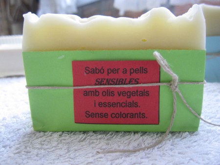 Amb oli d'oliva per a pells sensibles